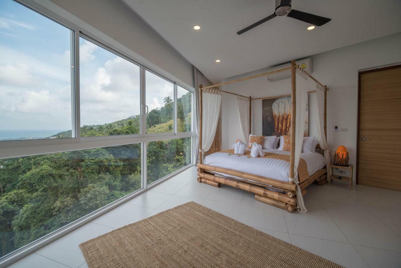 Villa Melissa Samui Sea View Bophut Bagian luar foto